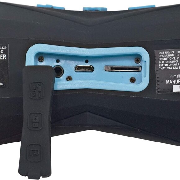 MAGNAVOX MMA3639-BK Portable Outdoor Waterproof Stereo Speaker with Bluetooth - Picture 6 of 8